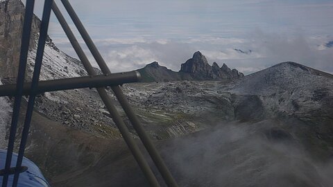 Eindrückliche Bergspitze.