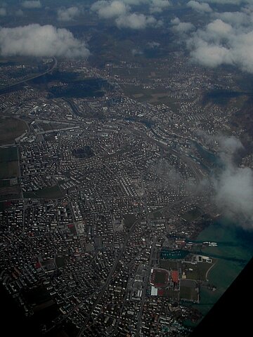 Die Stadt Thun.