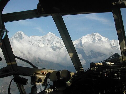 Eiger, Mönch und Jungfrau.