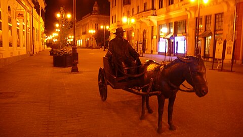 Abendstimmung in Kaposvár.