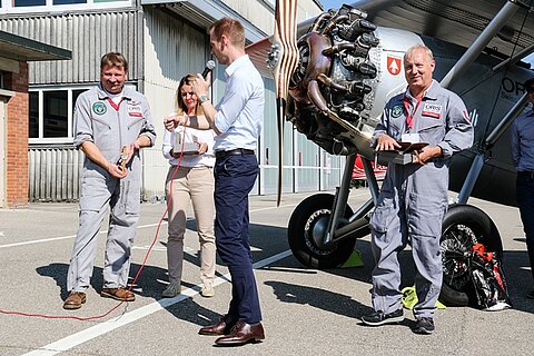Die neue Dewoitine D-26 Uhr wird vorgestellt.