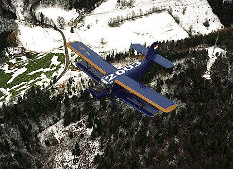 Fotoflug für das AVS-Jahresheft