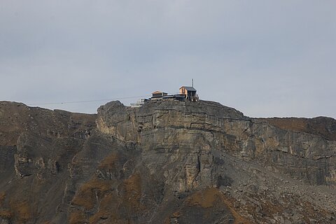 Mittelstation Schilthorn.