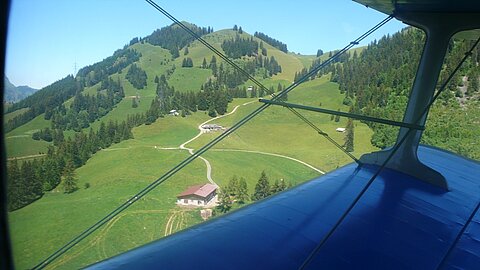 Idyllische Landschaft.