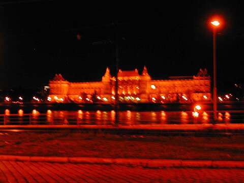 Budapest by night.