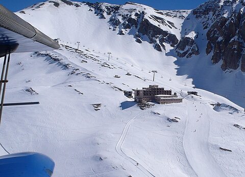 Bergstation bei Leukerbad.