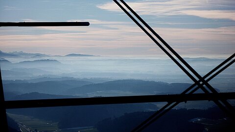 Im Gegenlicht ein Licht- und Schattenspiel.