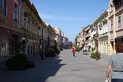 Städtchen Kaposvár.