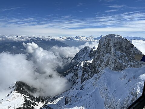 Wir nähern uns dem Stockhorn.