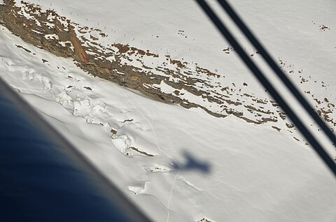 Der Schatten fliegt uns voraus.