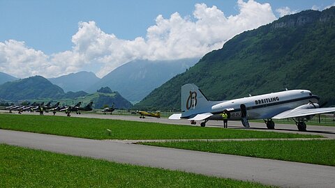 Breitling Treffen in Buochs.