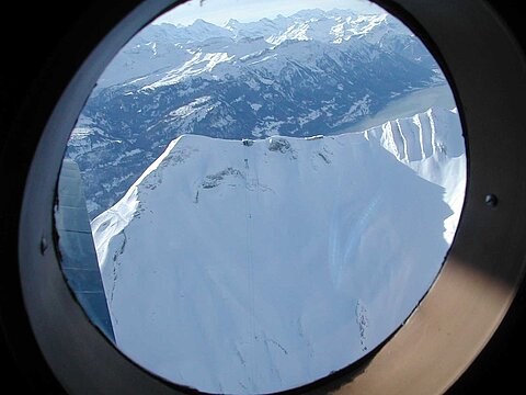 Eine der vielen Bergstationen in der Schweiz.