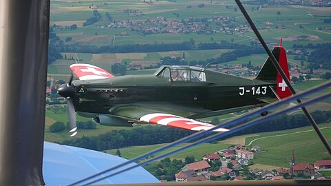 Die bullige Morane D-3801.