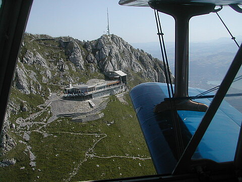 Bergrestaurant am Stockhorn.