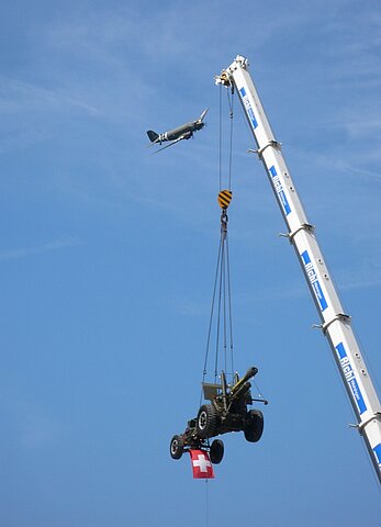 Eindrückliche Demo der DC-3.