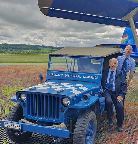 Die Piloten haben ein neues Fahrzeug?