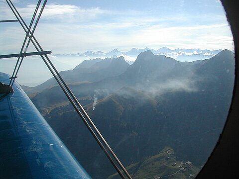 Vereinsflug in das Berner Oberland.
