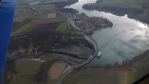 Der Schifenenstausee.