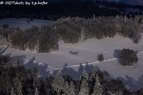 Schattenbild der Antonov.