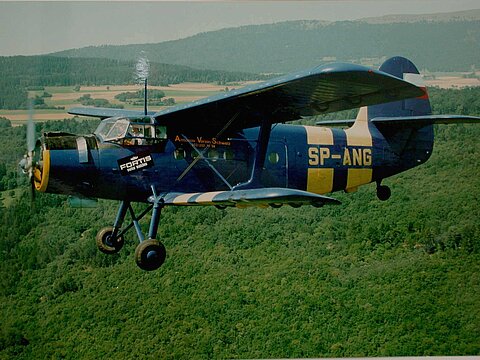 Die dunkelblaue Anna.