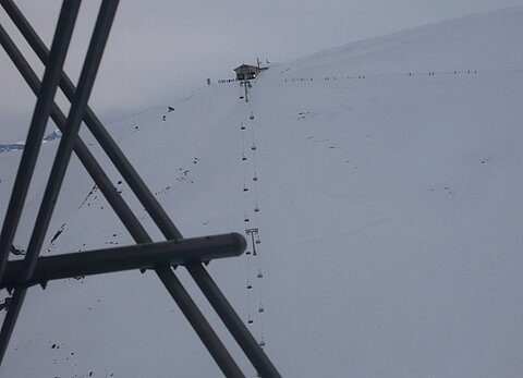 Über dem Hanenmoss bei Adelboden.