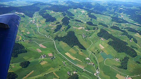 Zurück über das Emmenthal.