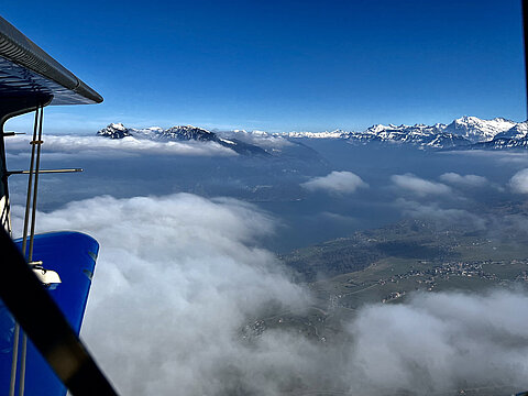 Thunersee mit Niederhorn.