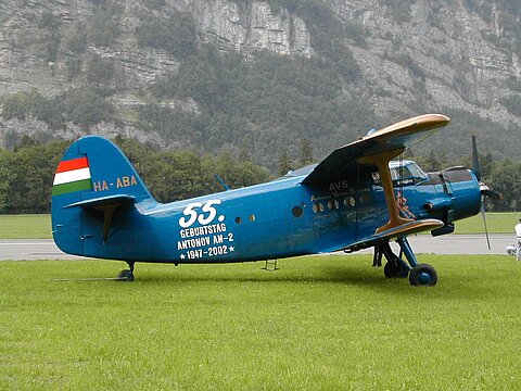 Zum 55 jährigen Gedenken an den Erstflug einer AN-2.