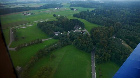 Ehemalige Bloodhound Stellung bei Menzikon.