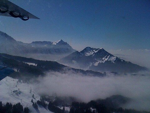 Geburtstagsflug nach Locarno 5./6.3.2011