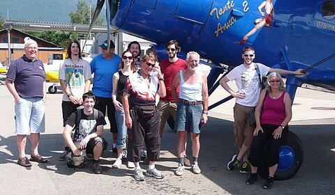 Geburtstagsflug nach Thun 30.6.2012