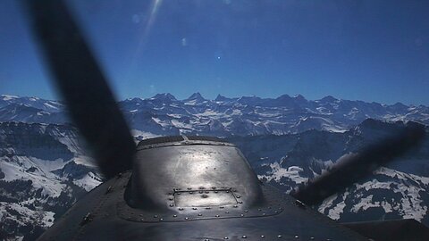 Alpenflug bis Leuk 23.3.2019