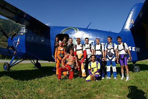 Fallschirmspringergruppe.