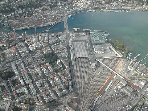 Bis nach Luzern.