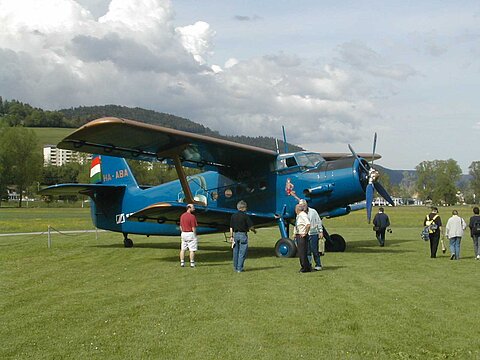 Bereit für den Rückflug.