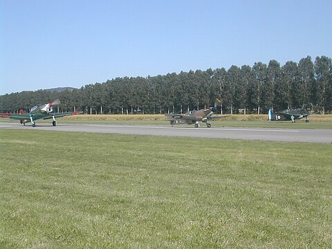 Pilatus P-2, 1/2-Spitfire, Morane.