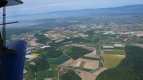 Murtensee und Neuenburgersee.