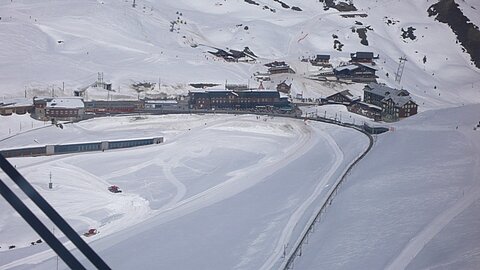 Anflug auf die kleine Scheidegg.