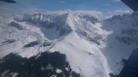 Blick in Richtung Wildstrubel.