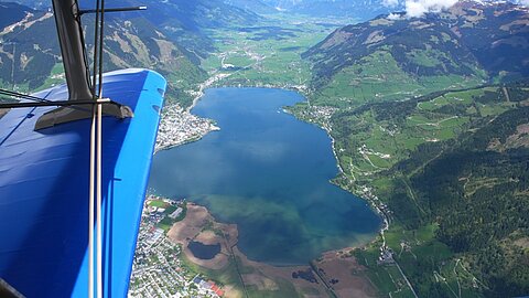 Über Zell am See.