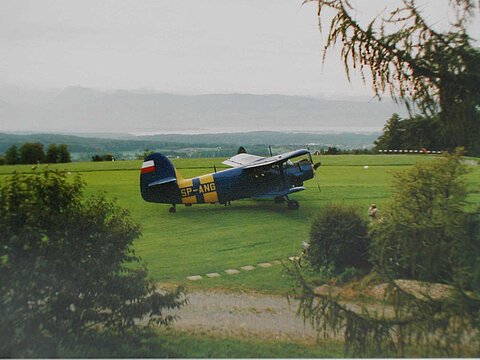 Noch nie war ein solch grosses Flugzeug auf dem Hasenstrick.