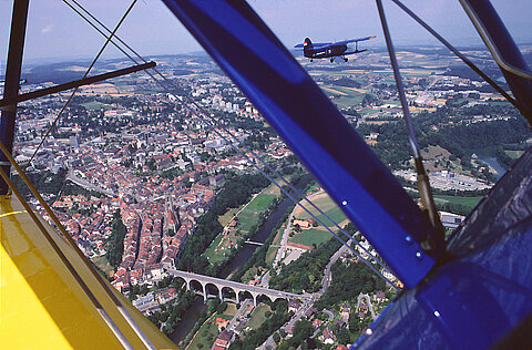 RIO 04, AN-2 über Fribourg.
