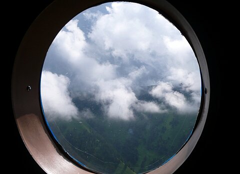 Auch in den Voralpen war das Wetter nicht viel besser.