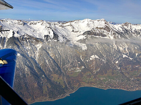Brienzerrothorn und der Brienzersee.