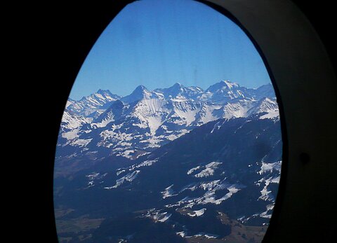 Eiger, Mönch und Jungfrau.