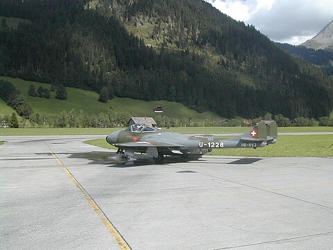 De Havilland DH-1115 Vamire Trainer.