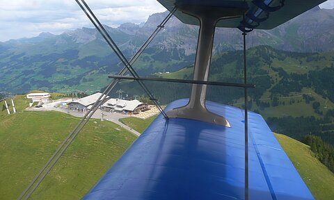 Bergstation Rinderberg bei Adelboden.