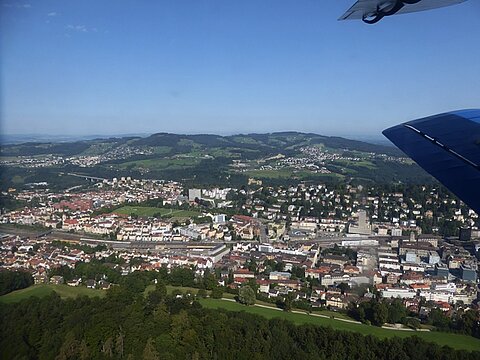 Nochmals die Stadt St.Gallen das Breite Quartier.