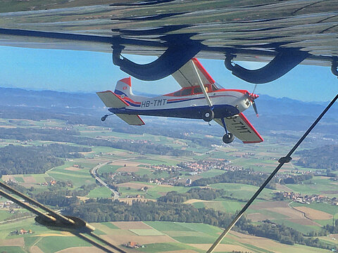 Wegdrehen von der An-2.