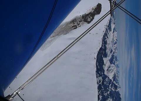 Frühlingsschneebrett.